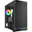 Sharkoon MK4W RGB Strip černá / Micro ATX / 2x USB 3.2 / 1x USB-C / 4x 120mm / bez zdroje / průhledná bočnice