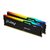 Kingston Fury Beast RGB 64GB (2x 32GB) DDR5 6000MHz / CL36 / DIMM / EXPO / XMP / 1.35V 