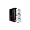 XFX Radeon RX 9060 XT Mercury White OC 16GB / 3320Mz / 16GB GDDR6 / 128-bit / 1x HDMI + 2x DP / 450W (8)