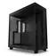NZXT H6 Flow černá / ATX / 2x USB-A 3.2 / 1x USB-C 3.2 / 3x120mm / bez zdroje / průhledná bočnice 