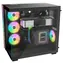 be quiet! Light Base 600 LX ARGB černá / ATX / 2x USB-A / 1x USB-C / 4x 120mm / bez zdroje / průhledná bočnice