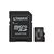 Kingston Canvas Select Plus Gen3 microSDXC 128GB s adaptérem / UHS-I V30 / U3 / Class 10 / čtení: až 150MBs / zápis: až 