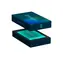 Tangem Wallet - 3 karty - Electric Sea / hardwarová peněženka na kryptoměny