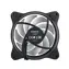 CHIEFTEC ZF-1225RGB černá / Ventilátor / 120mm / Hydraulic Bearing / 26.5 dB @ 1600 RPM / 42.5 CFM / 4-Pin PWM + 3-Pin