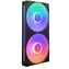 NZXT F240 RGB CORE černá / 2x 120mm / Fluid Dynamic Bearing / 30 dB @ 2400 RPM / 75.12 CFM / 4-pin PWM + 4-pin rgb