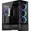 Endorfy Aquarius 8000 Corona černá / E-ATX / 4x120mm ARGB fan / 2x USB-A / 1x USB-C / zaoblené sklo / bez zdroje