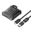Orico XAM2 externí box pro M.2 NVMe SSD černá / 10 GB/s / USB-C 3.2 / USB-C-USB-A - USB-C 0.3 m