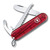 VICTORINOX MY FIRST VICTORINOX červená-transparentní / Kapesní nůž / Ocel / Počet funkcí 9 / Délka 84 mm