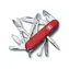 VICTORINOX DELUXE TINKER červená / Kapesní nůž / Ocel / Počet funkcí 17 / Délka 91 mm