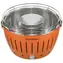 LotusGrill G34 U oranžová / Gril na dřevěné uhlí / 35 x 35 x 23.5 cm