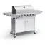 Cattara Gril plynový MANHATTAN pojízdný / 18.2 kW-hod / grilovací plochy: 74 x 40 cm