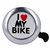 Forever Zvonek na kolo (I love my bike) Outdoor stříbrná