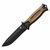 GERBER Strongarm Survival (hladké ostří) černo-hnědá / Bushcraft nůž / čepel 12.5 cm