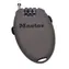 Master Lock 4603EURD Zatahovací kabelový zámek - hnědý
