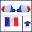 SPORTTEAM Fan sada Francie 001 Car Pack
