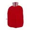 Hugo Frosch Cherry - Eco Classic Comfort Termofor s obalem z BIO bavlny na zip - červený