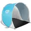 NILS Camp NC3173 modro-šedý / Samorozkládací plážový stan / 110 x 140 x 110 cm / Vodní sloupec: 1000 mm