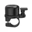 Hama AirBell černá / zvonek na kolo se skrytým držákem pro AirTag / 85 dB / průměr 2,2 cm