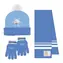 Cerdá Disney Frozen/Ledové království Dětský zimní set (čepice & šála & rukavice) 