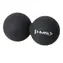HMS BLC02 Dvojitý masážní míč černý - Lacrosse Ball
