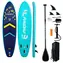 FunWater Nafukovací Paddleboard SUPFW71A 335cm tmavě modrá / příslušenství 