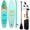 FunWater Nafukovací Paddleboard SUPFW70A 350cm tyrkysová / příslušenství 