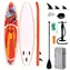 FunWater Nafukovací Paddleboard SUPFR01E Feath-R Lite Koi 350cm oranžová / příslušenství 