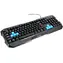 E-BLUE Polygon klávesnice / herní / odolná proti polití / USB / US / černá