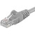 PremiumCord UTP CAT6 0.25m / Patch kabel / RJ45-RJ45 / šedá