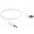 DeLock Cable USB-A samec > Stereo jack 3.5 mm samec 4 pin / IPod Shuffle / 1m