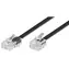 KABEL telefonní RJ45 - RJ11 / 3m / černý