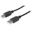 Manhattan Hi-Speed USB 2.0  Kabel A-B M/M / 3m / černý