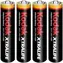 Kodak XTRALIFE alkalická baterie AAA / 4ks / blister