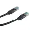 DATACOM Patch kabel UTP CAT5E 0.25m černá