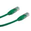 DATACOM Patch kabel UTP CAT5E 0.25m zelená