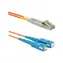 DATACOM optický patchcord LC-SC 09/125 SM / 1m / duplex