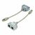 DATACOM "Y" adaptér STP CAT5E PC / PC+PC