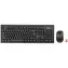 A4tech G7100N / set bezdrátová klávesnice + optická myš / V-Track / US / USB / černá