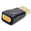 C-TECH Kabel Displayport na VGA M-F / černá