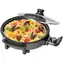 Clatronic PP 3401 / Multifunkční elektrická pizza pánev / 1500 W / průměr 32 cm / černá