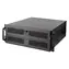 CHIEFTEC UNC-409S-AIO-OP černá / 4U / 2x 3.5" / 2x 2.5" / 2x USB 3.0 / bez PSU 
