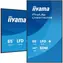 65" IIYAMA ProLite LH6575UHS-B2AG / 3840x2160 / IPS / 16:9 / 8ms / 1200:1 / 500cd-m2 / HDMI / DP / VESA