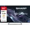 50" SHARP 50HP6265E černá / 3840 x 2160 / QLED / HDMI / USB / Wi-Fi / DVB-T&T2&C&S&S2 / repro 24W