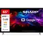 65" SHARP 65HP5265E černá / 3840 x 2160 / QLED / HDMI / USB / Wi-Fi / DVB-T&T2&C&S&S2 / repro 24W