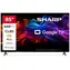 85" SHARP 85HP5265E černá / 3840 x 2160 / QLED / HDMI / USB / Wi-Fi / DVB-T&T2&C&S&S2 / repro 24W