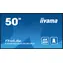 Poškozený obal - 50" IIYAMA LH5060UHS-B1AG / 3840 x 2160 / 500cd / 1200:1 / 3x HDMI / USB / LAN