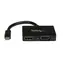 StarTech cestovní A:V adaptér 2v1 Mini DisplayPort M na HDMI F nebo VGA černá 