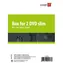COVER IT 2 DVD 7mm slim černý 10ks