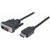 Manhattan kabel pro monitory HDMI-DVI-D 1.8m / dual link