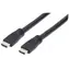Manhattan kabel do zdi HDMI-HDMI 10m / Ethernet / stíněný / černý 